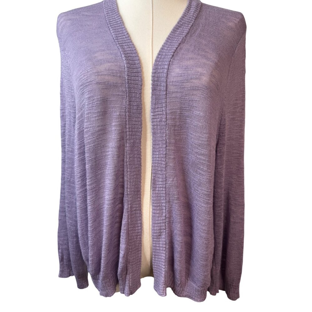 Torrid Purple Women's Cardigan Sweater SIZE 2x Please Read